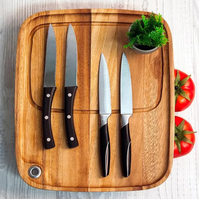 Abert Angus Coltello Bistecca In Acciaio Inox - Set 12 Pz