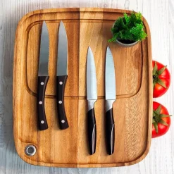 Abert Angus Coltello Bistecca In Acciaio Inox - Set 4 Pz