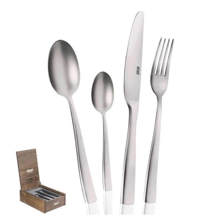 Abert Marea Servizio Posate In Acciaio Inox - Set 24 Pz