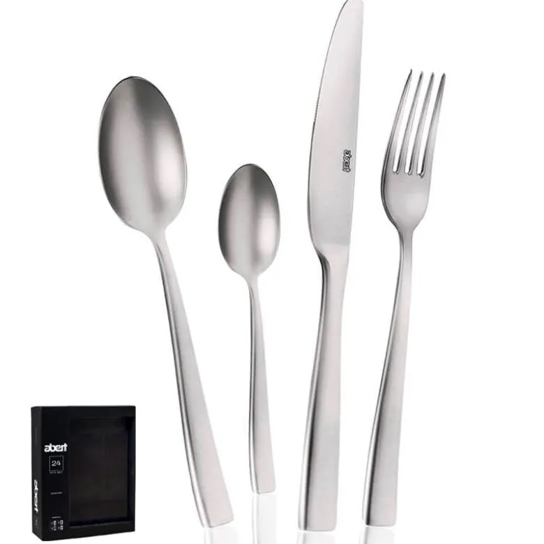 Abert Marea Servizio Posate In Acciaio Inox - Set 24 Pz
