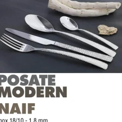 Abert Naif Forchetta Tavola In Acciaio Inox - Set 12 Pz