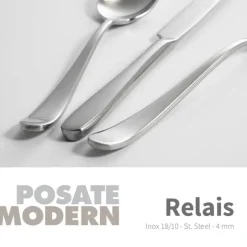 Abert Relais Forchetta Tavola In Acciaio Inox - Set 12 Pz