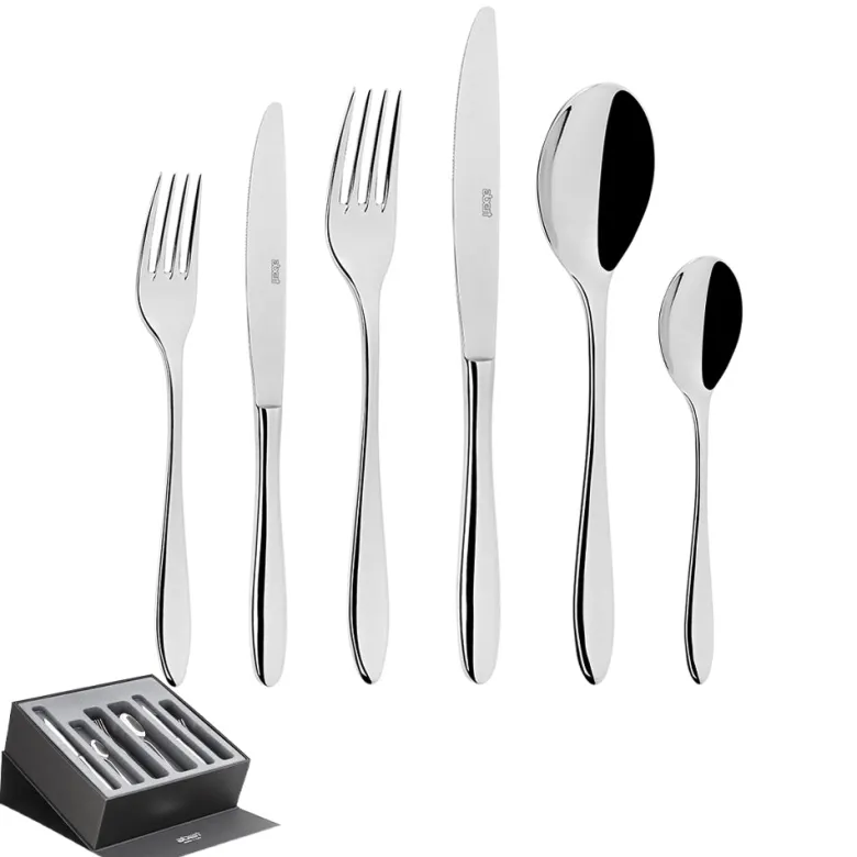 Abert Style Servizio Posate In Acciaio Inox Set 75 Pz