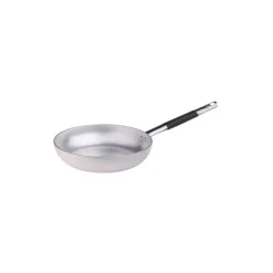 Agnelli Alluminio 3mm Professionale Padella Alta Svasata Con Manico Cool Inox