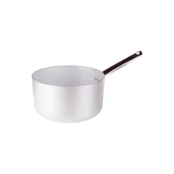 Agnelli Alluminio 3mm Professionale Casseruola Alta Con Manico Tubolare Inox