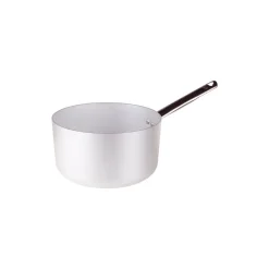 Agnelli Alluminio 3mm Professionale Casseruola Alta Con Manico Tubolare Inox