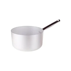 Agnelli Alluminio 3mm Professionale Casseruola Alta Con Manico Tubolare Inox