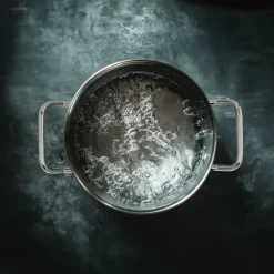 Agnelli Alu-Inox 3-ply Casseruola Alta Induzione Con Due Maniglie In AluInox