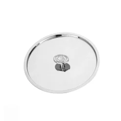 Agnelli Alu-Inox 3-Ply Coperchio In Alluminio con Pomolo in Acciaio Inox