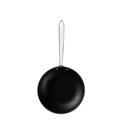 Agnelli Induction Chef 2-Ply Padella Alta Svasata Antiaderente SharkSkin In Alluminio Con Manico Inox