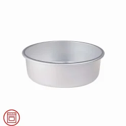 Agnelli Pasticceria & Pizza Tortiera Conica Alta 8 cm Con Orlo In Alluminio