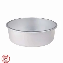 Agnelli Pasticceria & Pizza Tortiera Conica Alta 8 cm Con Orlo In Alluminio