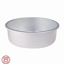 Agnelli Pasticceria & Pizza Tortiera Conica Alta 8 cm Con Orlo In Alluminio