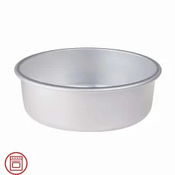 Agnelli Pasticceria & Pizza Tortiera Conica Alta 8 cm Con Orlo In Alluminio