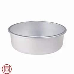 Agnelli Pasticceria & Pizza Tortiera Conica Alta 8 cm Con Orlo In Alluminio