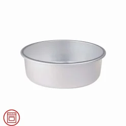 Agnelli Pasticceria & Pizza Tortiera Conica Alta 8 cm Con Orlo In Alluminio