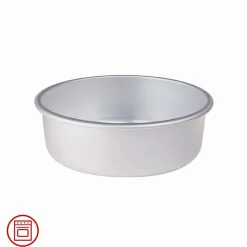 Agnelli Pasticceria & Pizza Tortiera Conica Alta 8 cm Con Orlo In Alluminio