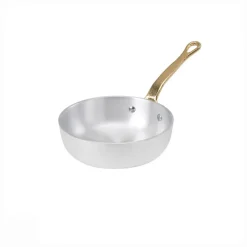 Agnelli 1932 Servizio In Tavola Padellino Monoporzione In Alluminio Con Manico In Ottone