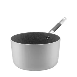 Agnelli SharkSkin Casseruola Alta In Alluminio Antiaderente Con Manico In Acciaio Inox Cool