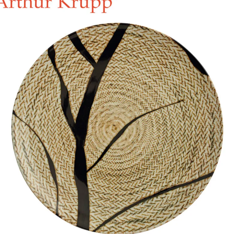 Arthur Krupp Tribal Mood Servizio Piatti In Porcellana - Set 12 Pz