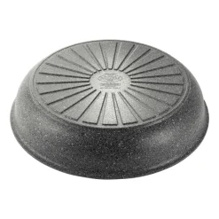 Ballarini Torre Set Padelle Alte Svasate Antiaderente Ceramico In Alluminio Con Manico Rimovibile - Set 3 Pz