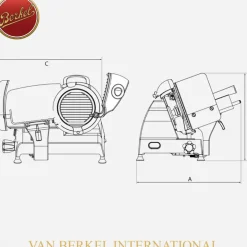 Berkel Red Line 220 MF Affettatrice Elettrica In Alluminio