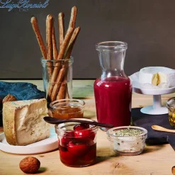 Bormioli Luigi Lock-Eat Set Vasetti Ermetici in Vetro - Set 3 Pezzi
