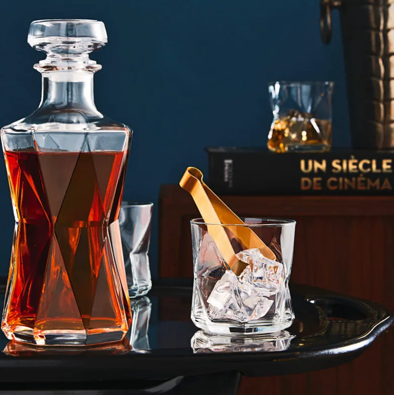 Bormioli Rocco Cassiopea Set Whisky in Vetro - Set 7 Pezzi