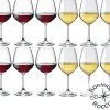 Bormioli Rocco Divino Set Calici Vino in Vetro - Set 12 Pezzi