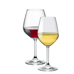 Bormioli Rocco Divino Set Calici Vino in Vetro - Set 12 Pezzi