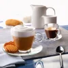 Bormioli Rocco Easy Bar Piattino Tazzina in Vetro Temperato - Set 6 Pezzi