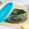 Bormioli Rocco Frigoverre Brillante Set Contenitore Per Alimenti Rotondo In Vetro - Set 3 Pz