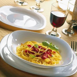 Bormioli Rocco Parma Servizio Piatti In Vetro Opale - Set 18 Pz