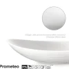 Bormioli Rocco Prometeo Servizio Piatti In Vetro Opale - Set 20 Pz