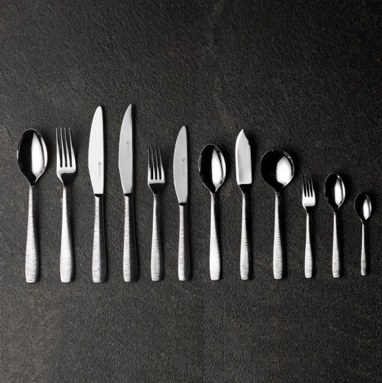 Churchill Bamboo Forchetta Frutta In Acciaio Inox - Set 12 Pz