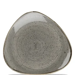 Churchill Stonecast Servizio Piatti Triangolare In Porcellana Vetrificata - Set 12 Pz