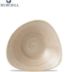 Churchill Stonecast Servizio Piatti Triangolare In Porcellana Vetrificata - Set 12 Pz