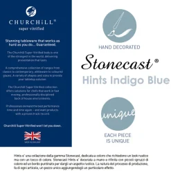 Churchill Stonecast Servizio Piatti Triangolare In Porcellana Vetrificata - Set 12 Pz