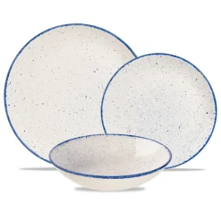 Churchill Stonecast Servizio Piatti In Porcellana Vetrificata - Set 12 Pz