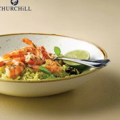 Churchill Stonecast Servizio Piatti In Porcellana Vetrificata - Set 12 Pz