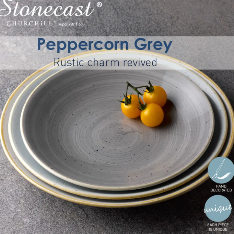 Churchill Stonecast Servizio Piatti In Porcellana Vetrificata - Set 12 Pz