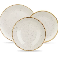 Churchill Stonecast Servizio Piatti In Porcellana Vetrificata - Set 12 Pz