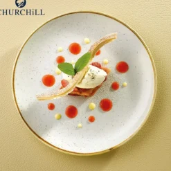 Churchill Stonecast Servizio Piatti In Porcellana Vetrificata - Set 12 Pz