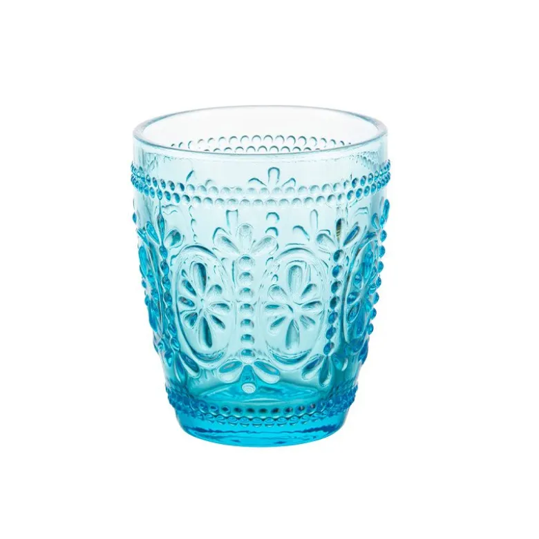 29 cl - Allefors Baroque Bicchiere Acqua In Vetro - Set 6 Pz