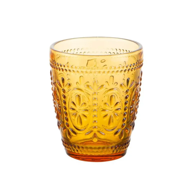 29 cl - Allefors Baroque Bicchiere Acqua In Vetro - Set 6 Pz