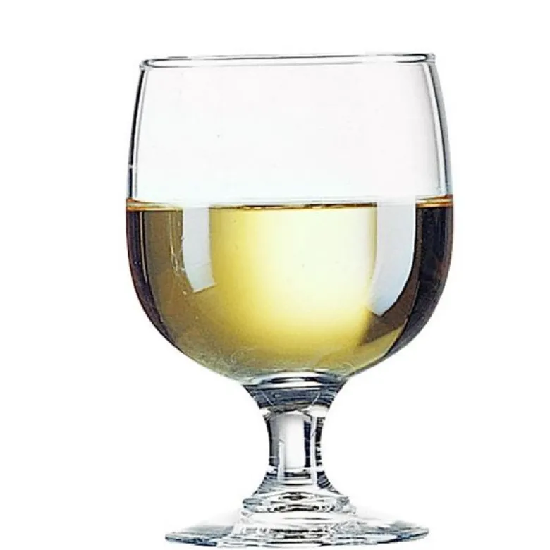 19 cl - Arcoroc Amelia Calice Vino Bianco in Vetro Temperato - Set 12 Pezzi