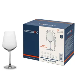 30 cl - Arcoroc Juliette Calice Vino Multiuso in Vetro - Set 6 Pezzi
