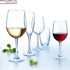 48 cl - Arcoroc Vina Calice Vino Bianco Cabernet in Vetro - Set 6 Pezzi