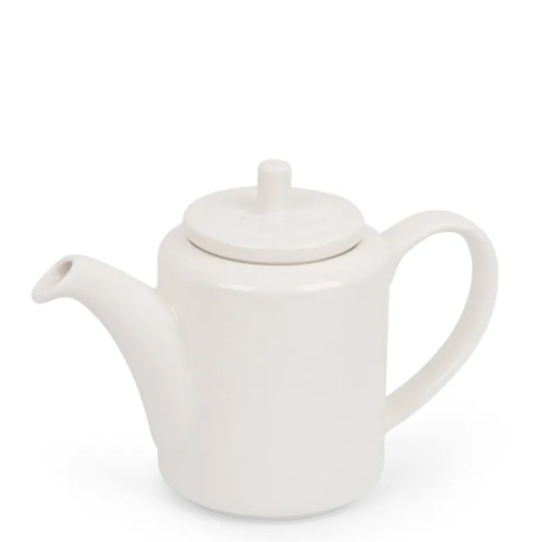 35 cl - Ariane Prime Caffettiera In Porcellana Con Coperchio - Set 4 Pz
