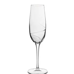 23.5 cl - Bormioli Luigi Aero Calice Flute in Vetro - Set 6 Pezzi